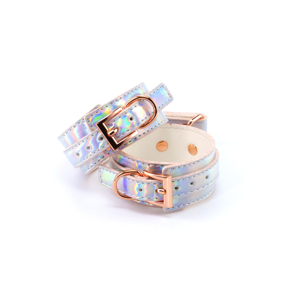Cosmo Bondage Ankle Cuffs Rainbow - Fantasies Boutique