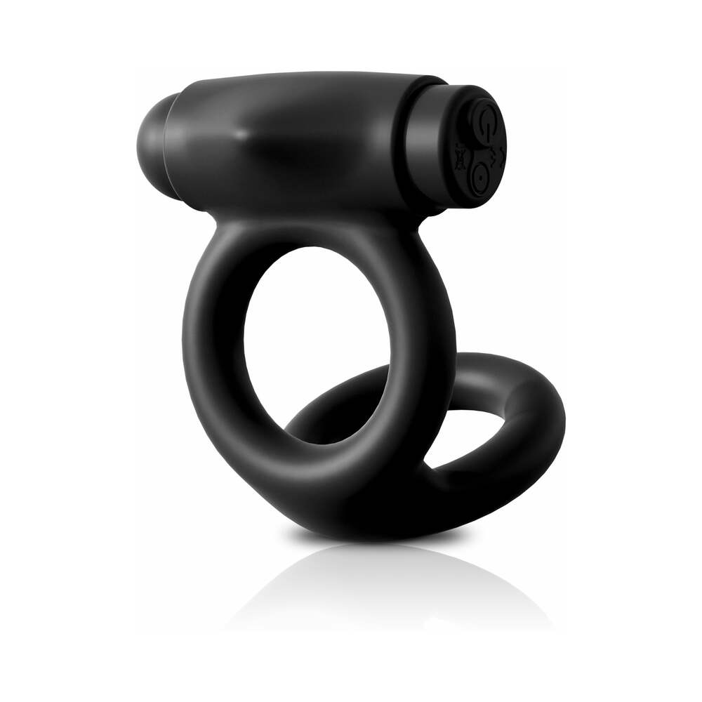 Sir Richard's Control Vibrating Silicone Cock & Ball C-Ring - Fantasies Boutique