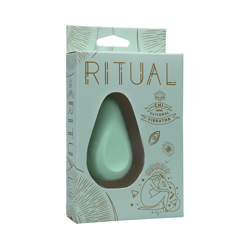 RITUAL Chi Rechargeable Silicone Clitoral Vibrator Mint - Fantasies Boutique