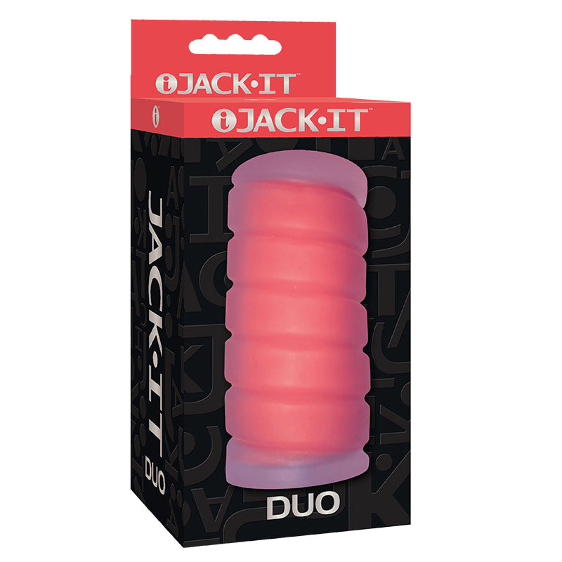 Jack-It Duo Stroker Cherry - Fantasies Boutique