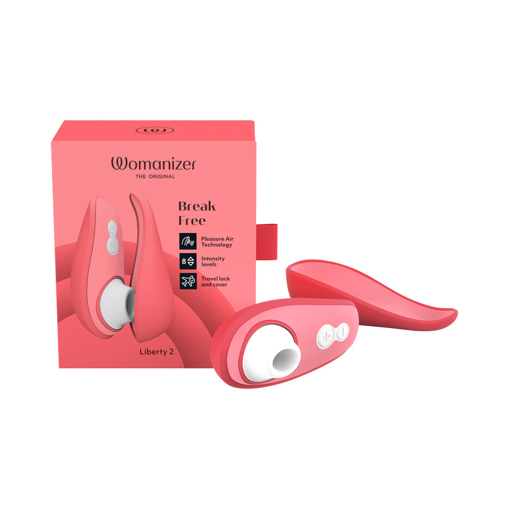 Womanizer Liberty 2 Vibrant Rose - Fantasies Boutique