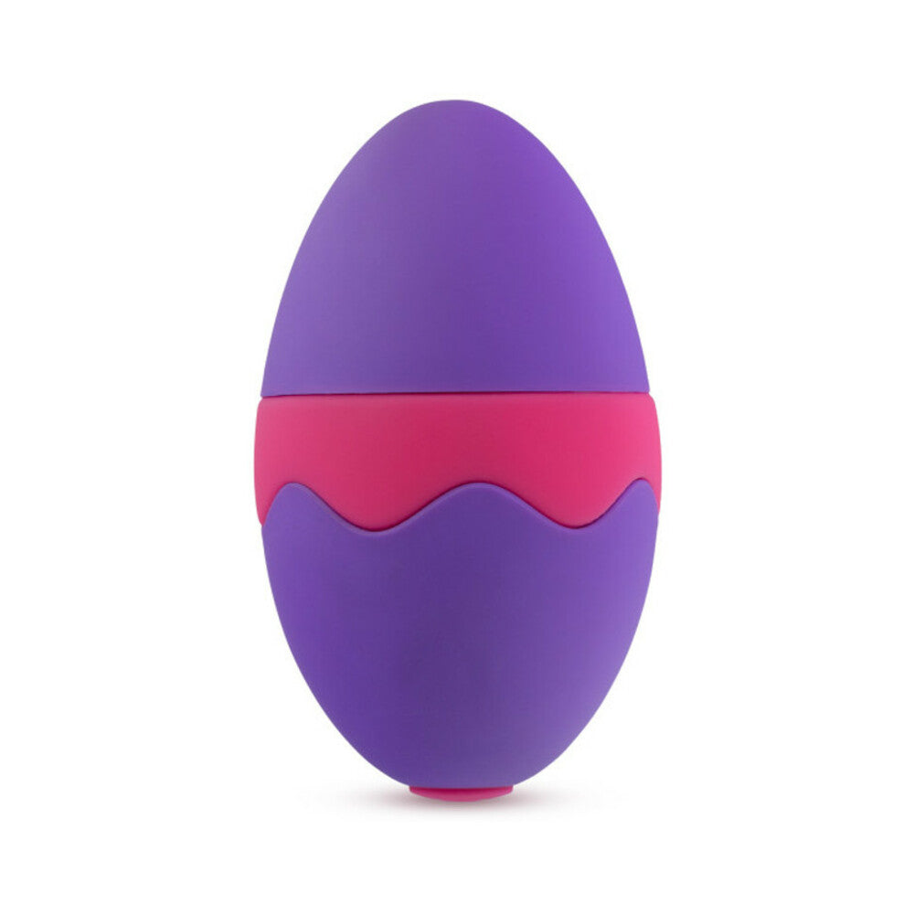 Aria Flutter Tongue Rechargeable Silicone Flicking Vibrator Purple - Fantasies Boutique