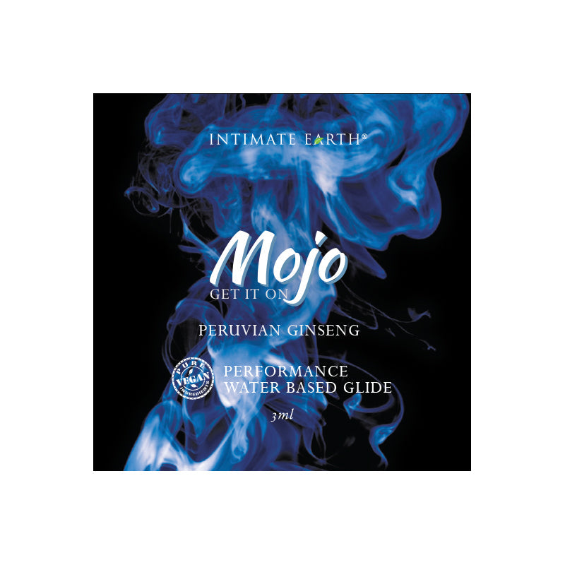 Mojo Peruvian Ginseng Waterbased Performance Glide 3 ml/0.10 oz Foil - Fantasies Boutique