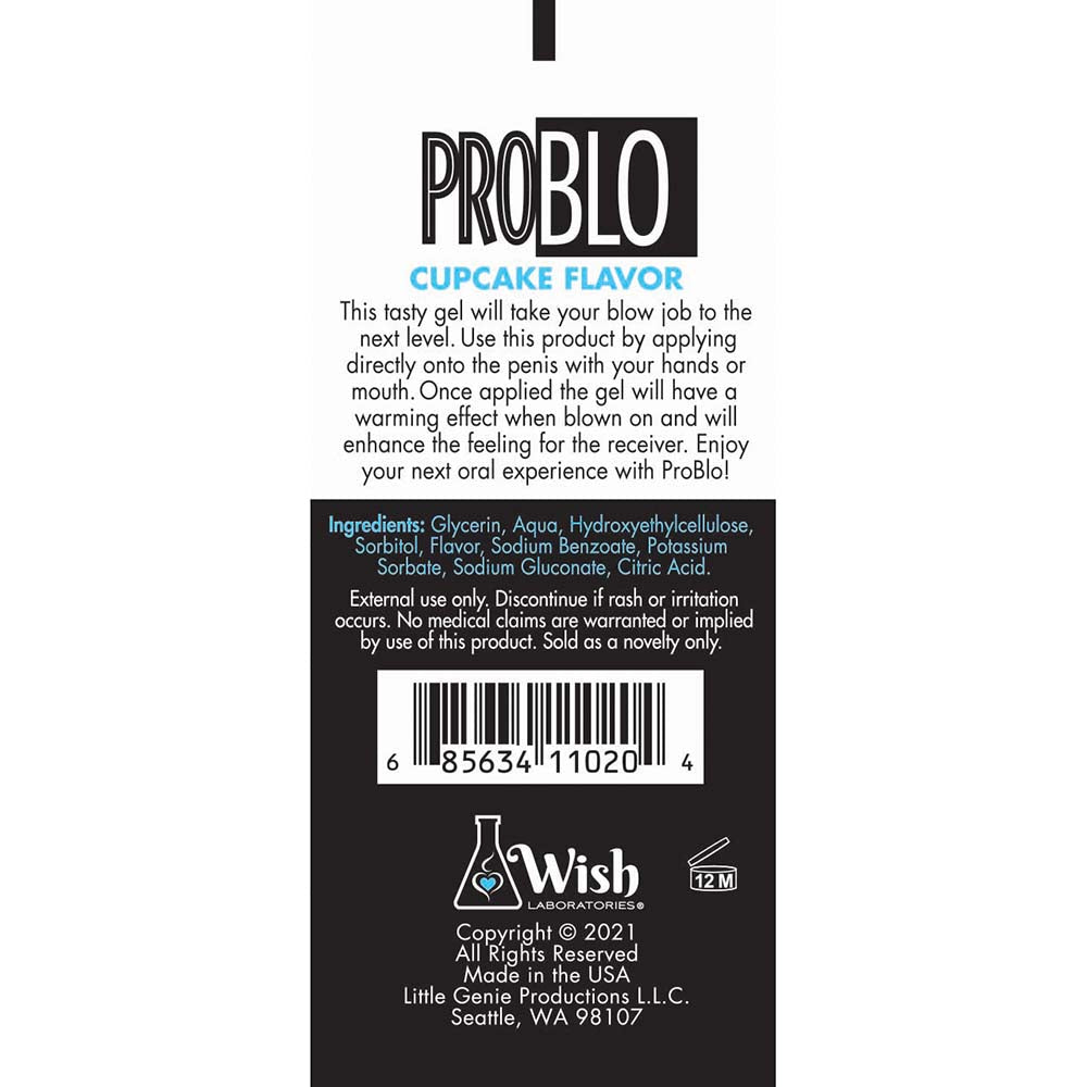 Pro Blo Cupcake 10 ml 65-Piece Fishbowl
