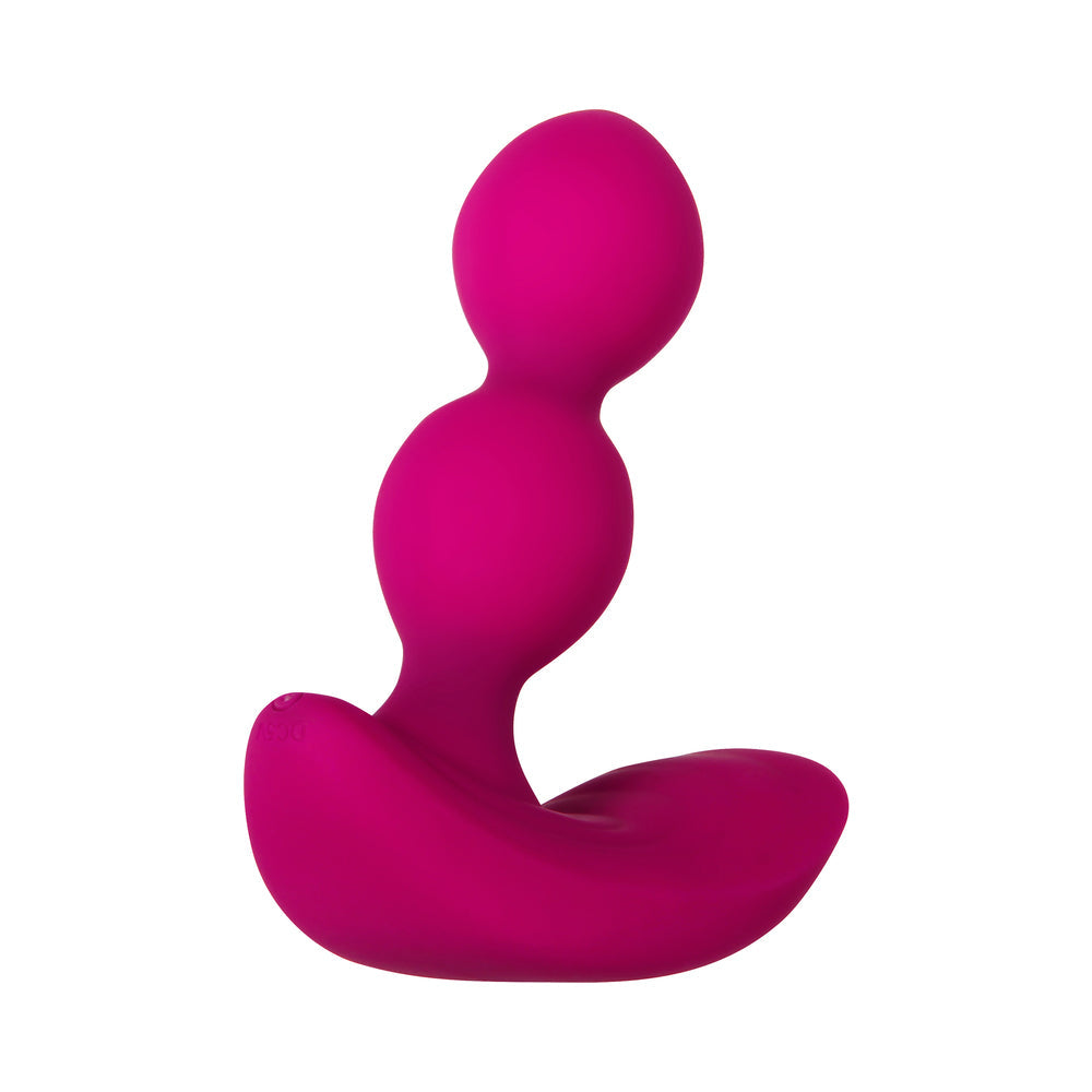 Zero Tolerance Bubble Butt Inflatable Vibrating Beaded Anal Plug Pink - Fantasies Boutique