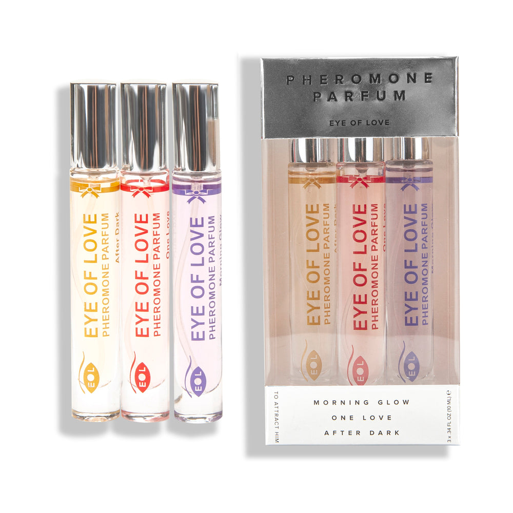 Eye of Love Attract Him Pheromone Parfum 3-Piece Set 10 ml - Fantasies Boutique