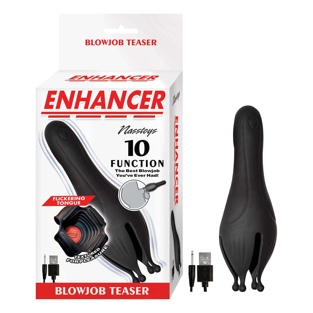 Enhancer Blowjob Teaser Black - Fantasies Boutique
