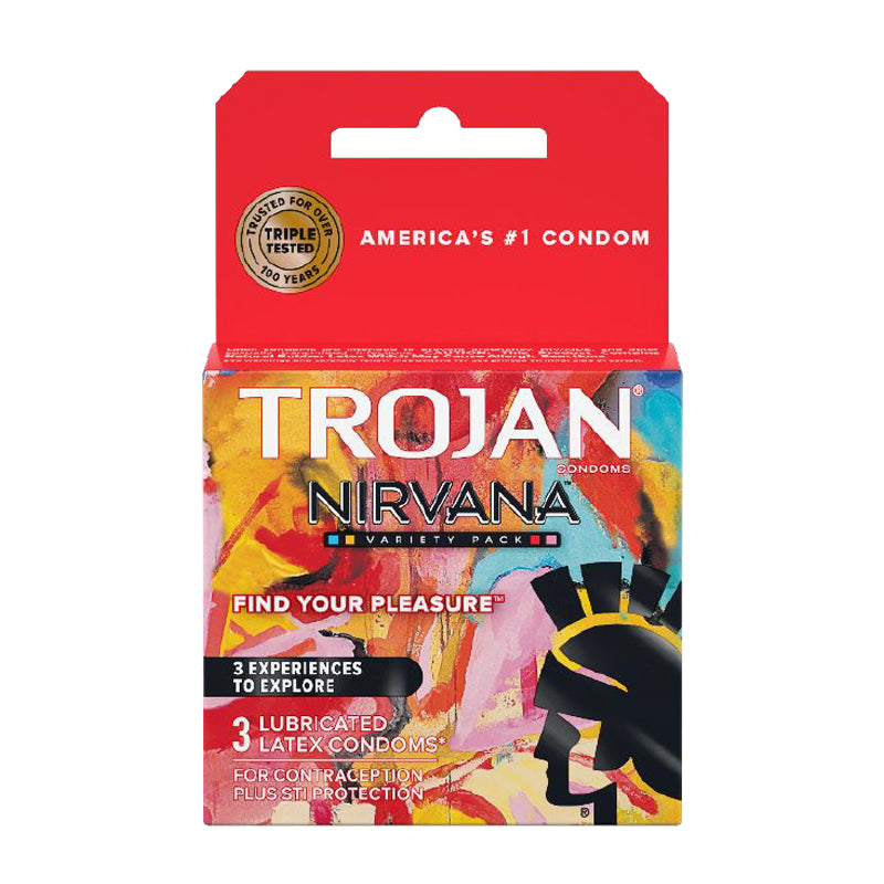 Trojan Nirvana 3pk - Fantasies Boutique