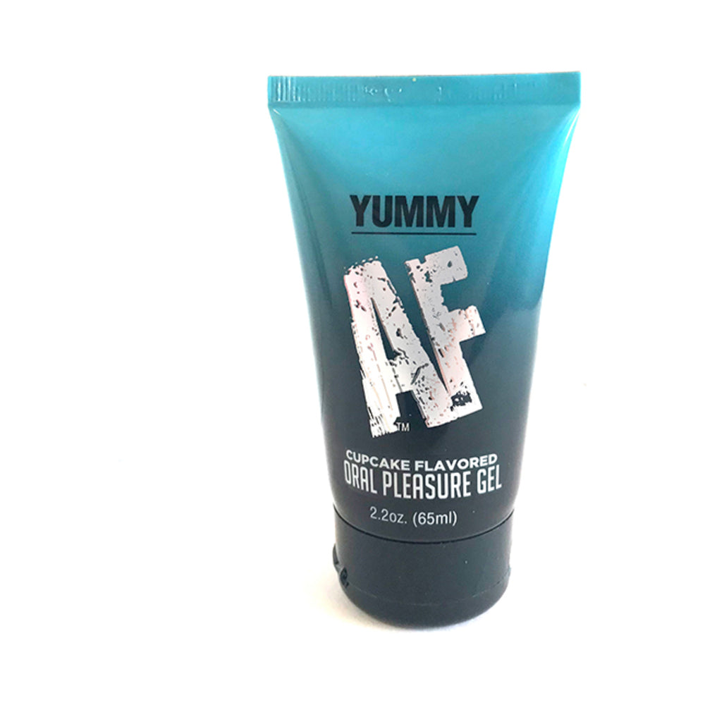 Yummy AF Cupcake Flavored Oral Pleasure Gel 2.2 oz. - Fantasies Boutique