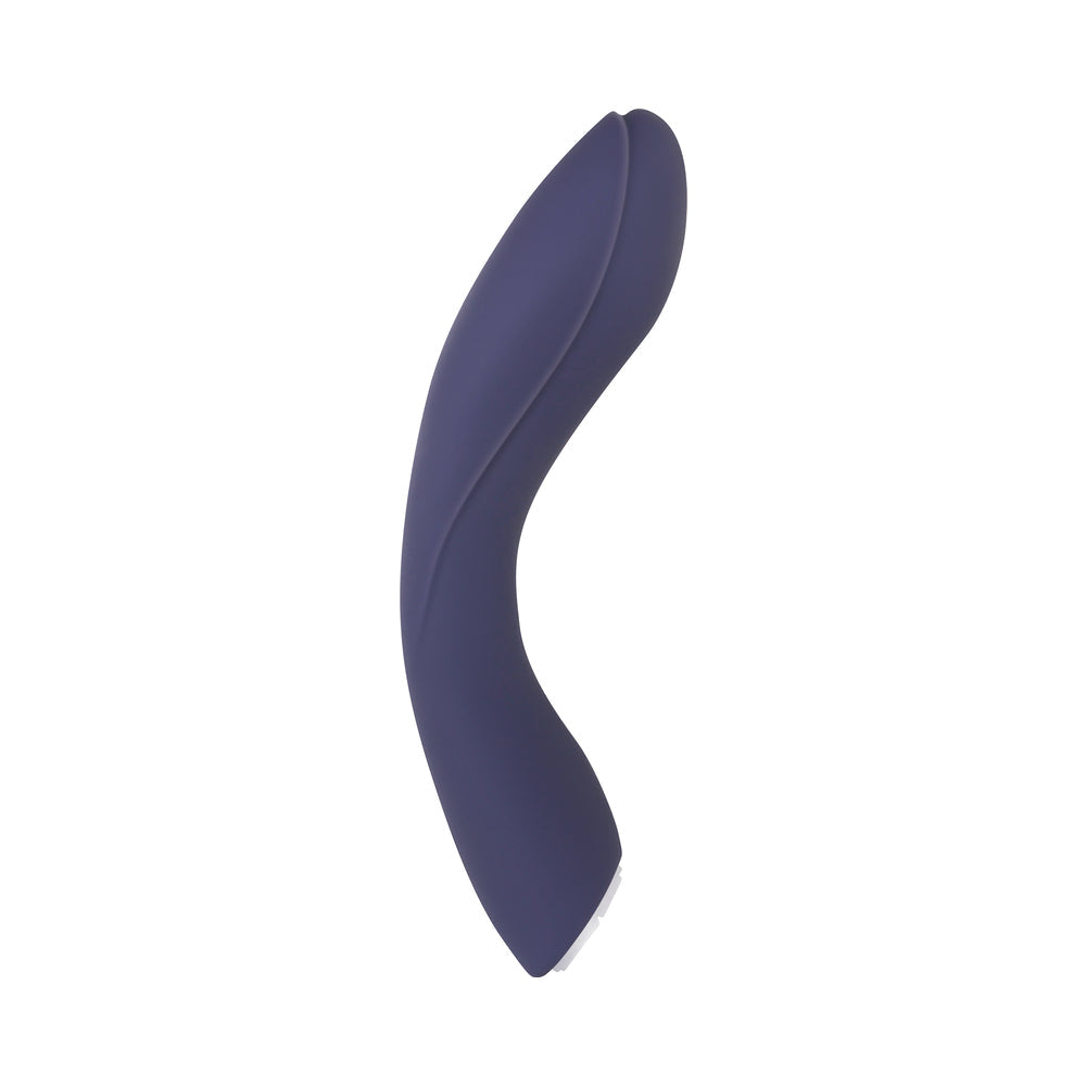 Evolved Coming Strong Rechargeable Silicone G-Spot Vibrator Purple - Fantasies Boutique