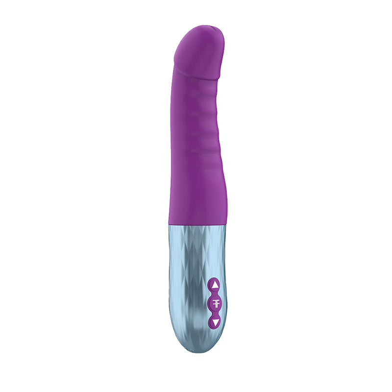 FemmeFunn Cadenza Rechargeable Silicone Thrusting G-Spot Vibrator Purple - Fantasies Boutique