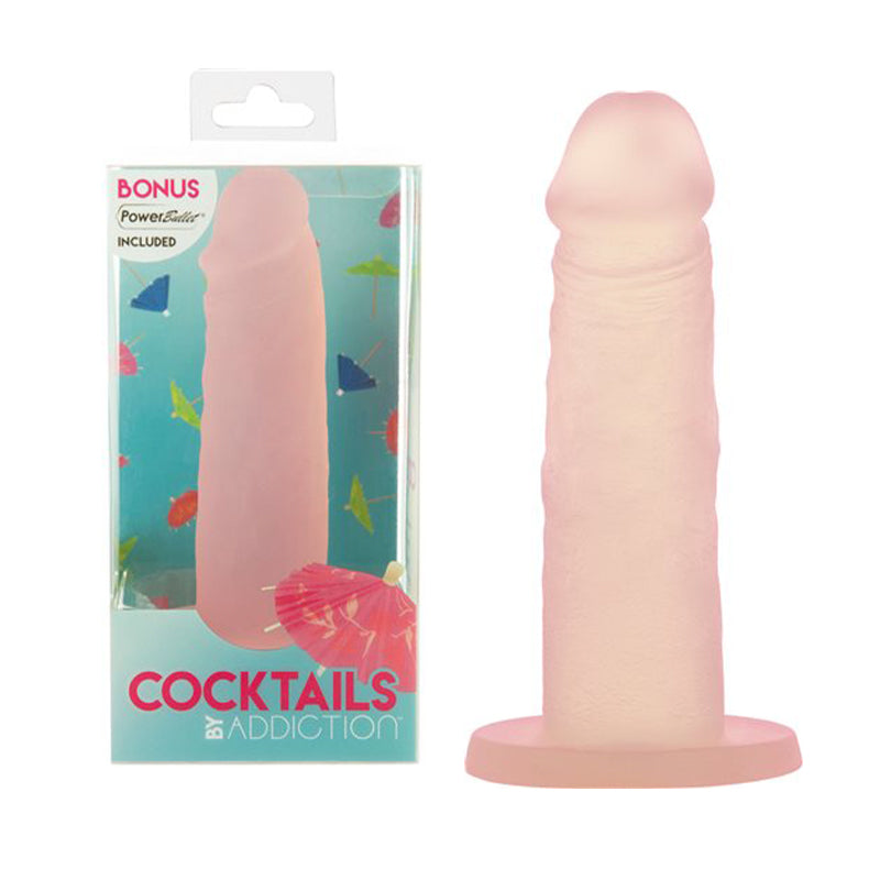 Addiction Cocktails Silicone Peach Bellini W/Power Bullet - Fantasies Boutique