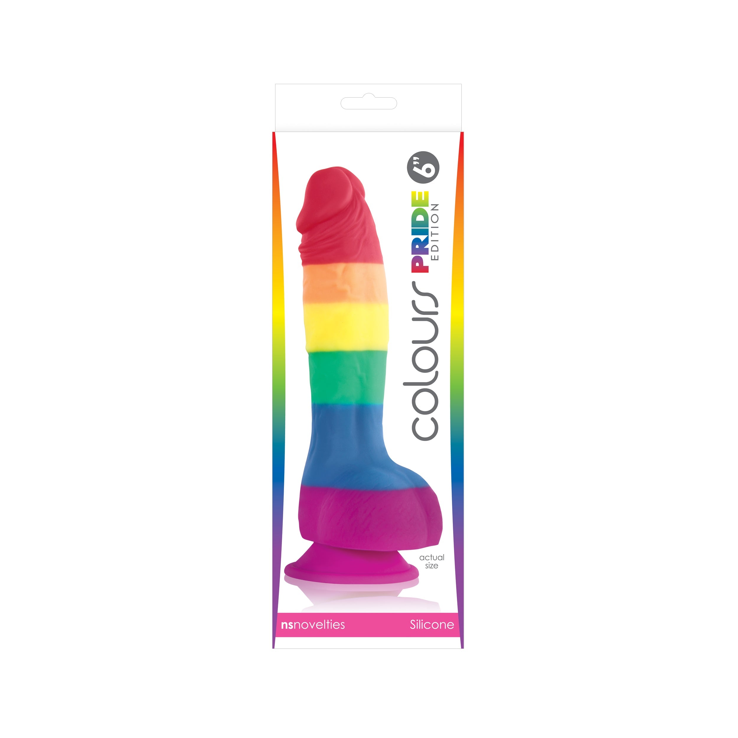Colours Pride Edition 6 in. Dildo - Fantasies Boutique