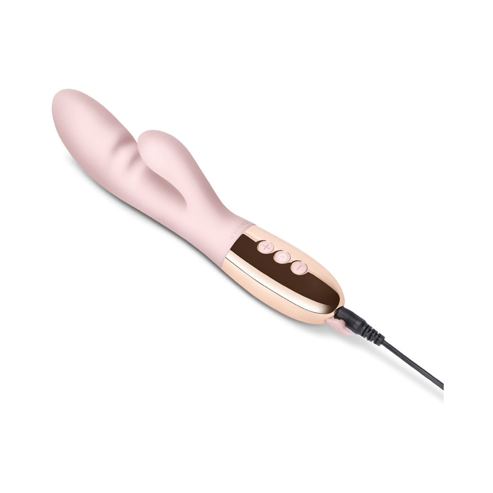 Le Wand Blend Rechargeable Double-Motor Silicone Rabbit Vibrator Rose Gold - Fantasies Boutique