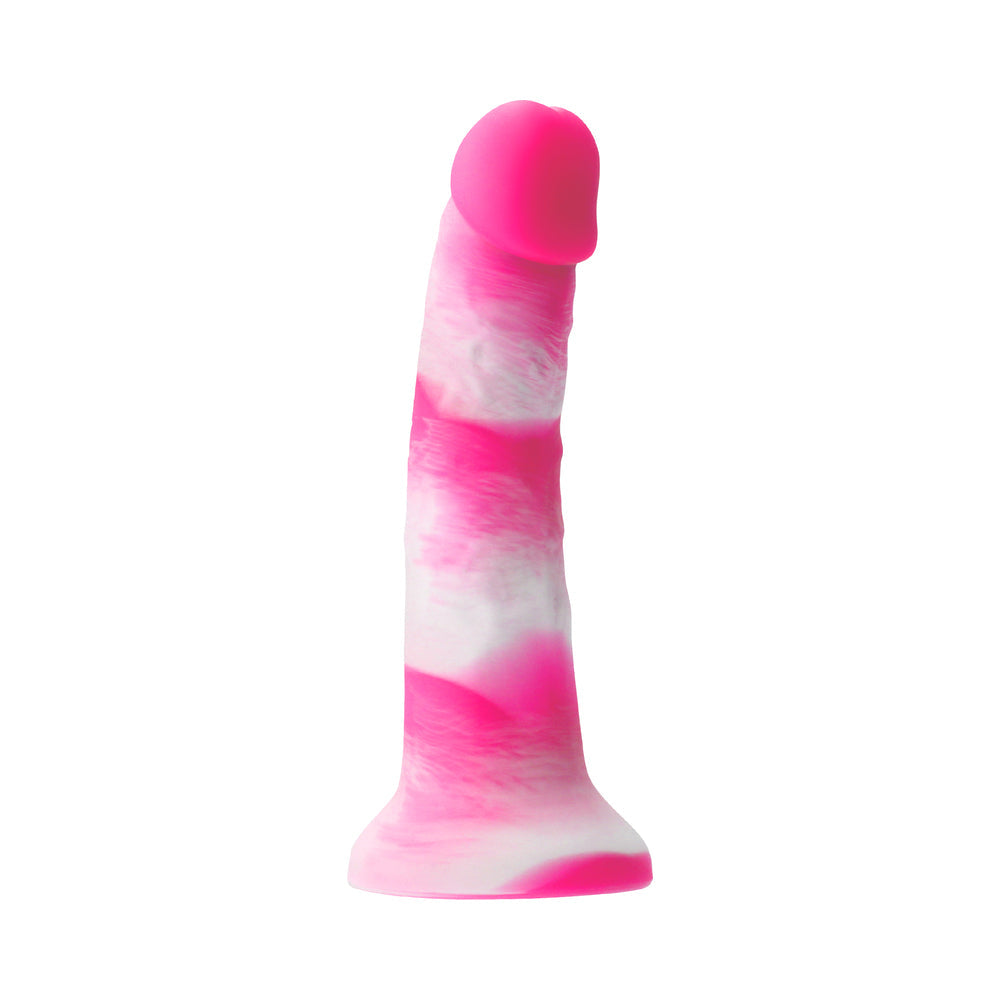 Colours Pleasures Yum Yum 7 in. Dildo Pink - Fantasies Boutique