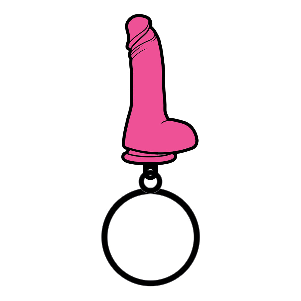 Sex Toy Keychain Pink Dildo - Fantasies Boutique