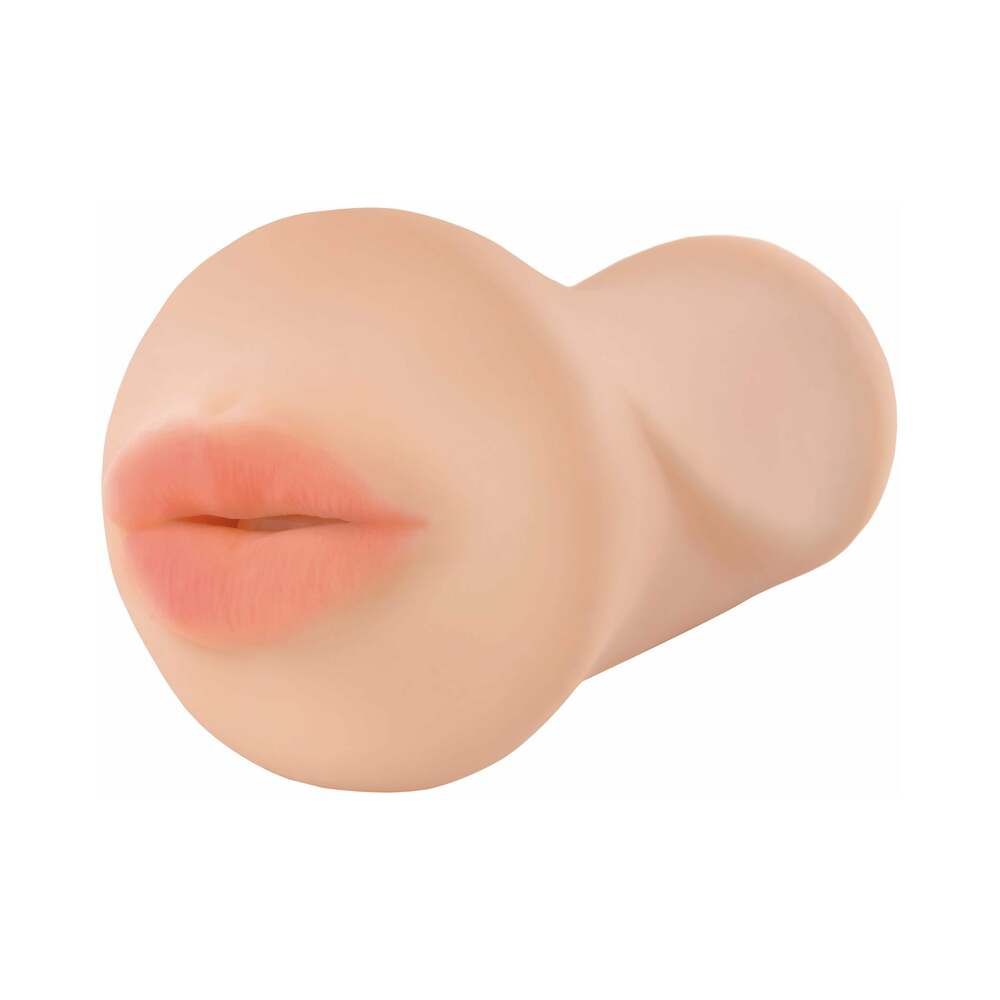 PDX Fuck Me Silly To Go Deep Throat Cocksucker Oral Mega Stroker Beige - Fantasies Boutique