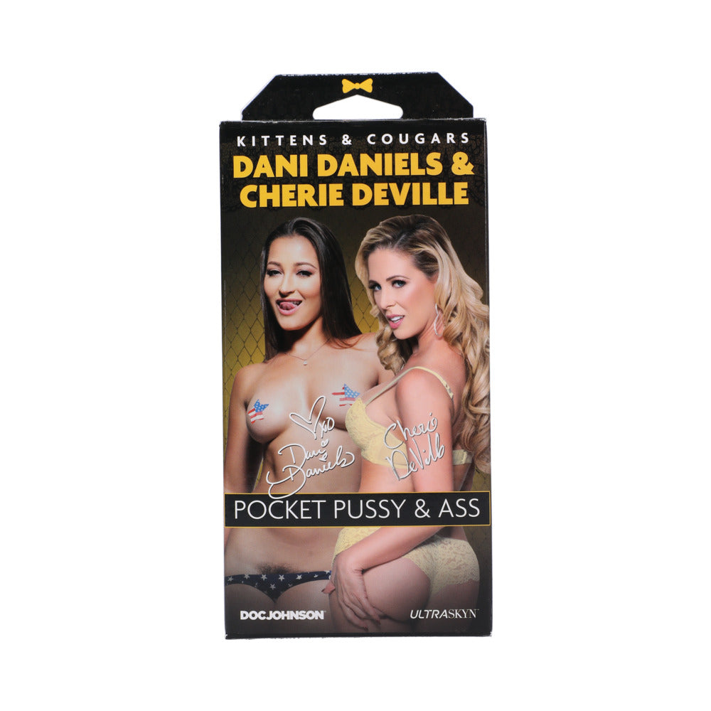 Kittens & Cougars Dani Daniels - Pussy (Kitten) & Cherie DeVille - Ass (Cougar) - Fantasies Boutique