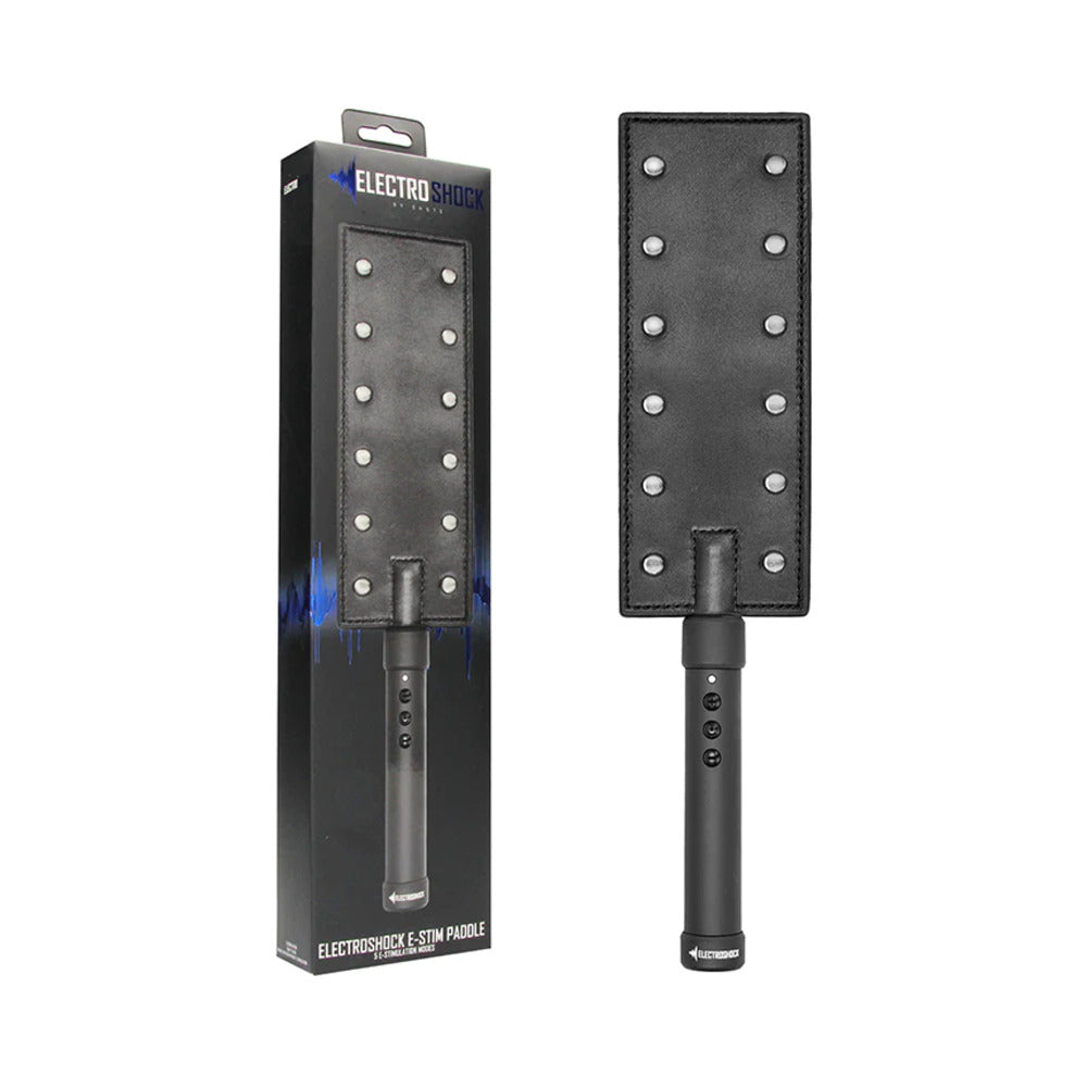 ElectroShock Rechargeable E-Stimulation Paddle Black - Fantasies Boutique