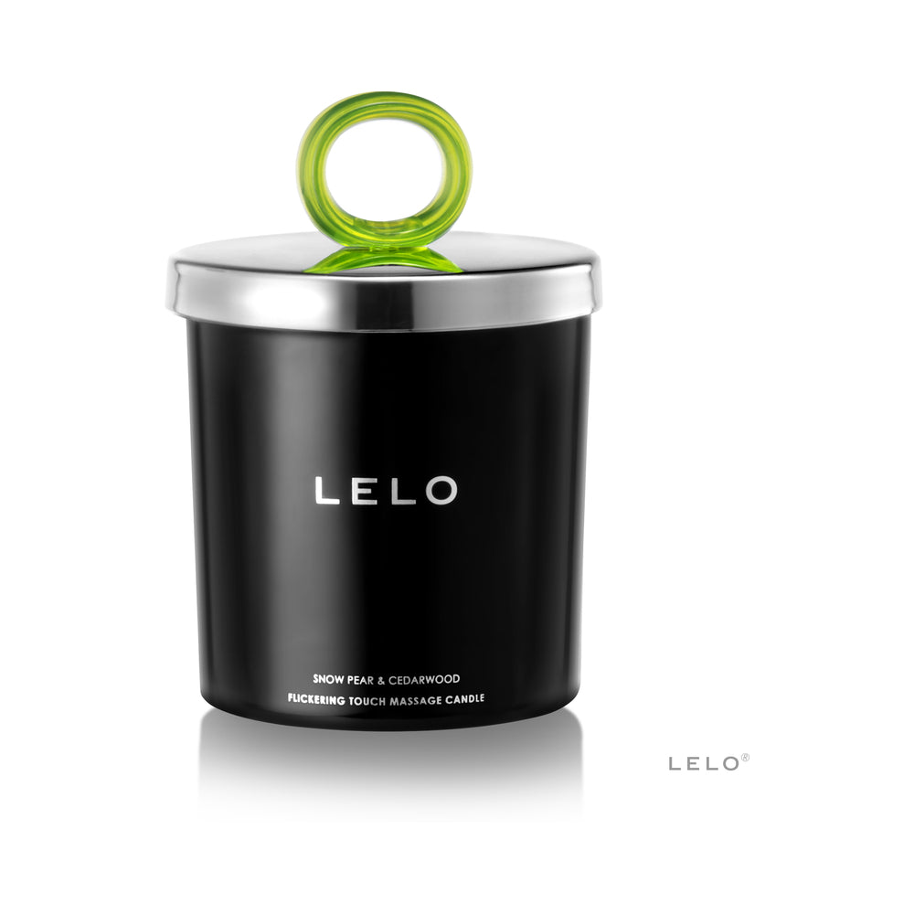 LELO Massage Candle - Snow Pear & Cedarwood Scent - Fantasies Boutique