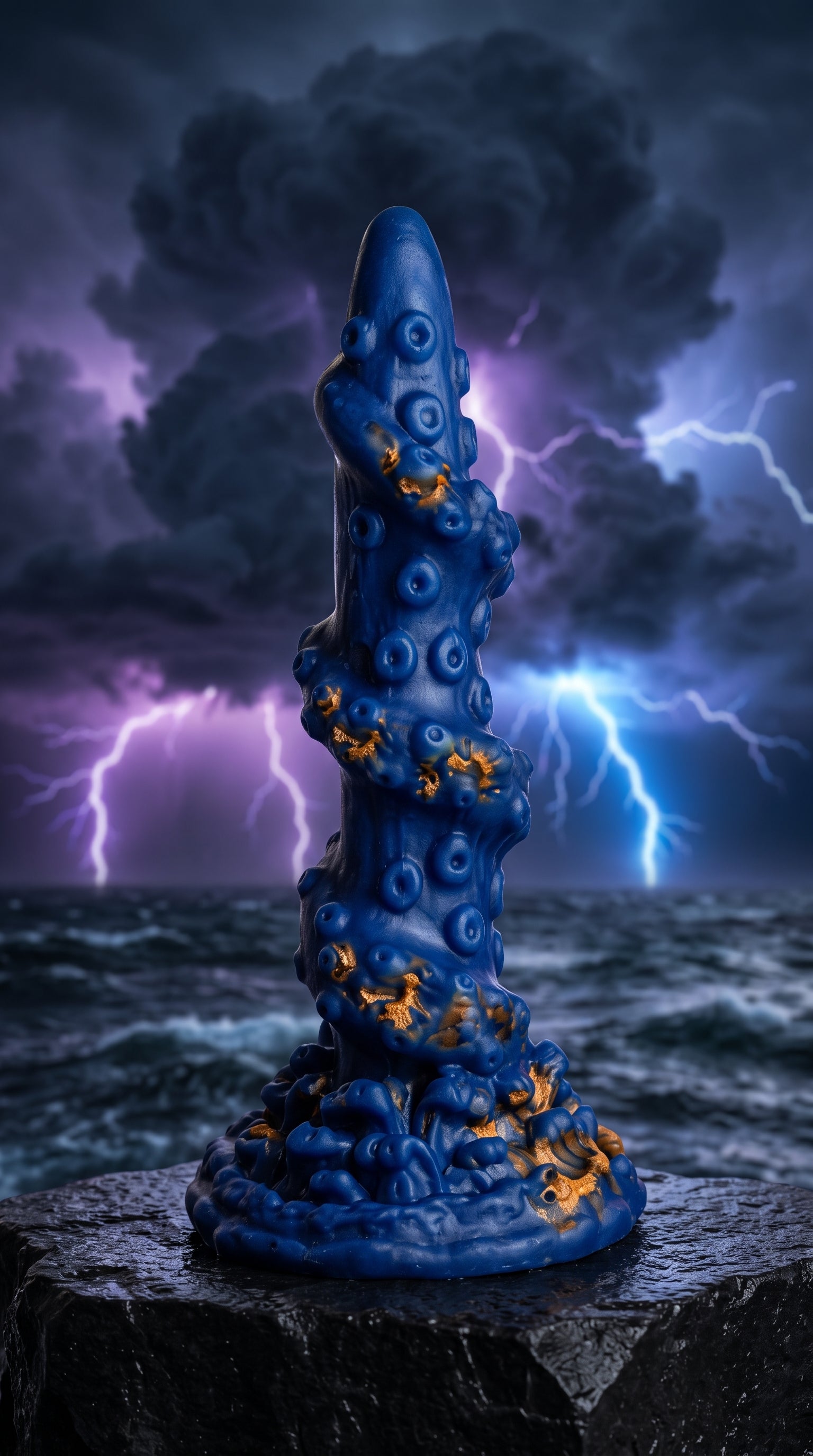 AI e-blast image, Creature Cocks Kraken Silicone Dildo