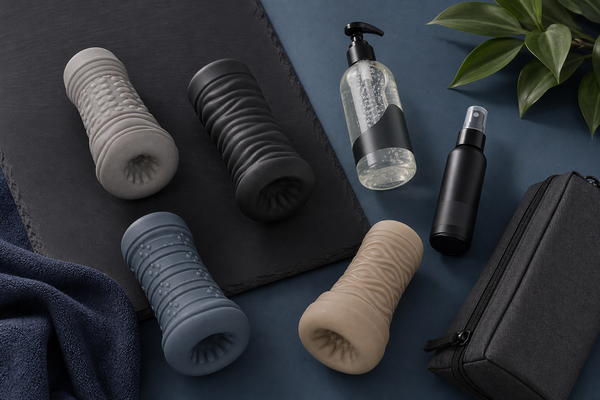 Male Masturbators and Strokers for Beginners: Lube, Fit, Cleanup, and Storage