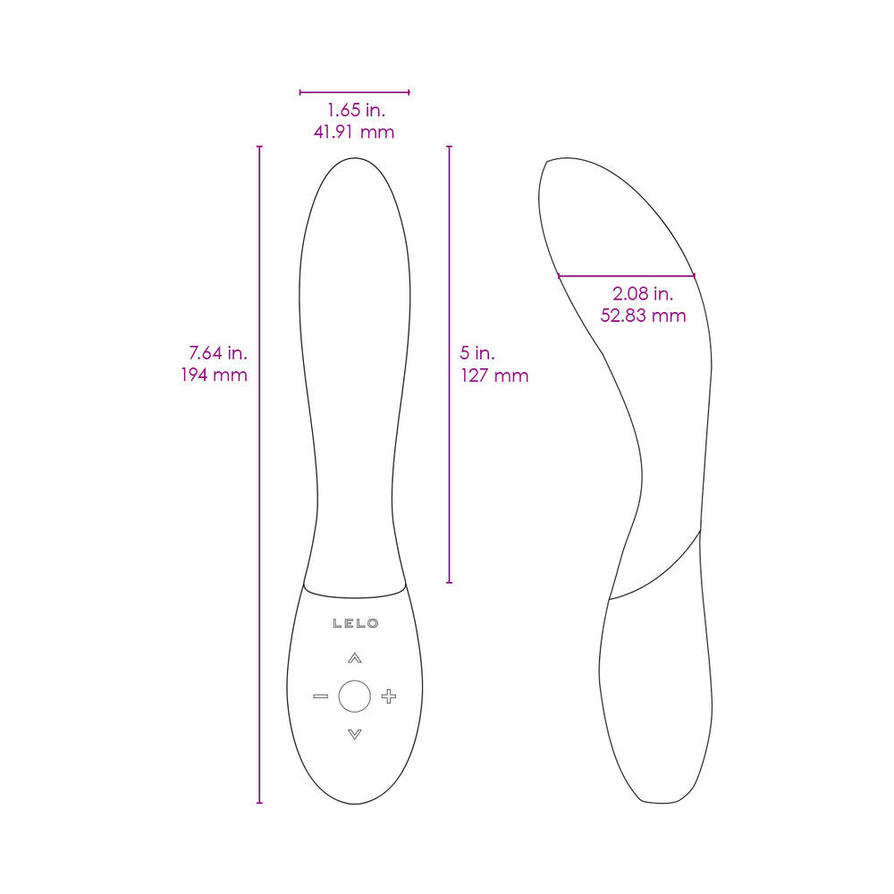LELO MONA WAVE Rechargeable G-Spot Vibrator Deep Rose - Fantasies Boutique
