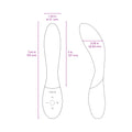 LELO MONA WAVE Rechargeable G-Spot Vibrator Deep Rose - Fantasies Boutique
