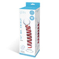 Glas 10 in. Mr. Swirly Glass Dildo - Fantasies Boutique