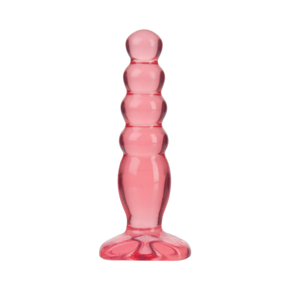 Crystal Jellies - Anal Delight Pink 5in - Fantasies Boutique