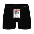 Shinesty The Rear View Size Warning Ball Hammock Pouch Underwear L