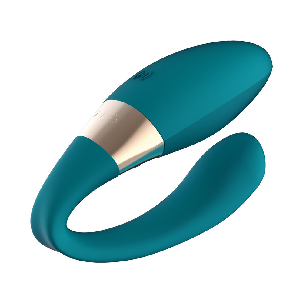 LELO TIANI DUO Rechargeable Dual Stimulation Couples Vibrator With Remote Ocean Blue - Fantasies Boutique