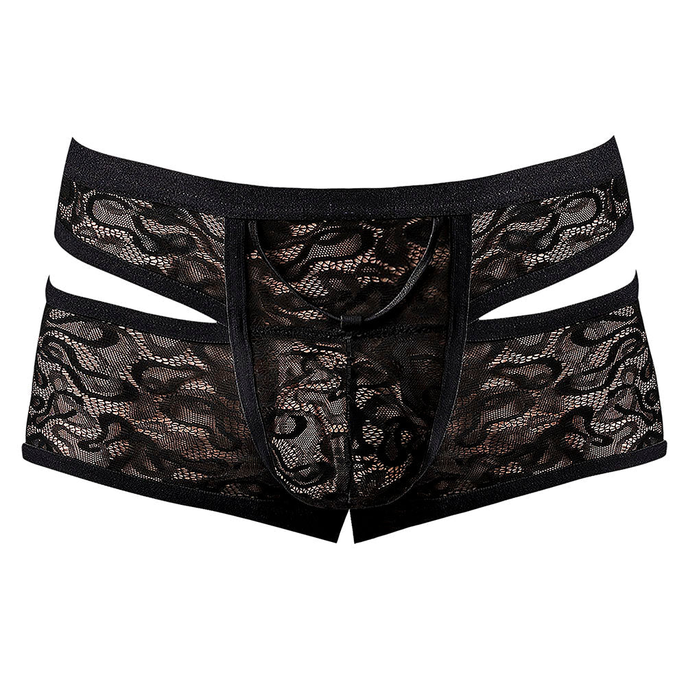 Male Power Lucifer Cutout Short Black XL