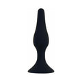 Curve Toys Rooster Alpha Silicone Anal Plug with Suction Cup Black
