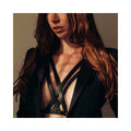 Bijoux Indiscrets Maze Halter Bra Harness - Fantasies Boutique