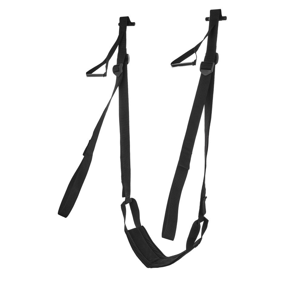 Sportsheets Adjustable Door Jam Sex Sling Black - Fantasies Boutique