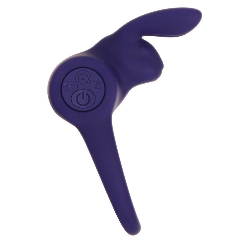 A&E Recharge Remote Rabbit Cockring Pur - Fantasies Boutique