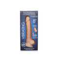 Curve Toys FLESHSTIXXX Rechargeable 8 in. Posable Vibrating Dildo with Balls & Suction Cup Beige - Fantasies Boutique