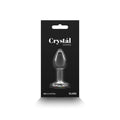 Crystal Desires Rainbow Gem Glass Plug Small - Fantasies Boutique