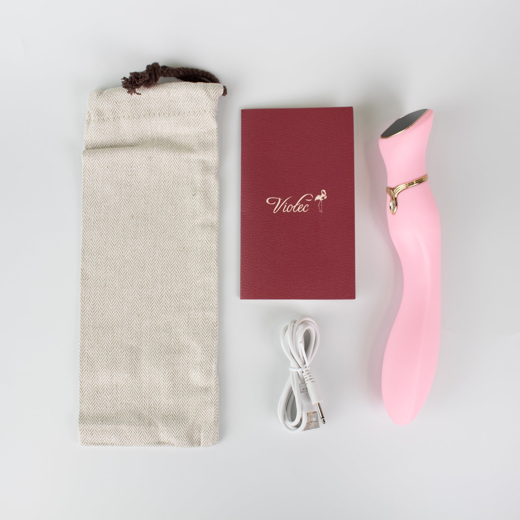 Chance Touch Screen G-Spot Vibrator in Pink - Fantasies Boutique