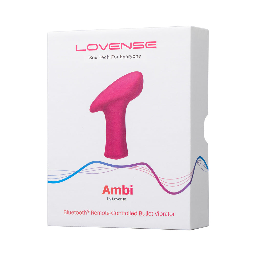 Lovense Ambi Bluetooth Programmable Bullet Vibrator - Fantasies Boutique