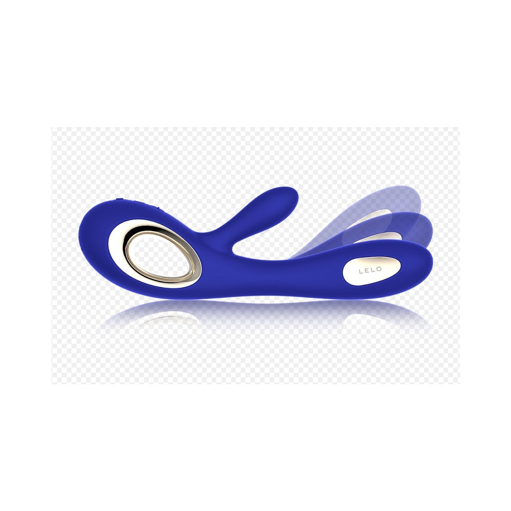 LELO SORAYA WAVE Rechargeable Rabbit Vibrator Midnight Blue - Fantasies Boutique