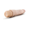 Dr. Skin Vibe 2 Realistic 9 in. Vibrating Dildo Beige - Fantasies Boutique