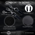 Master Series Spread Labia Spreader Straps With Clamps - Fantasies Boutique