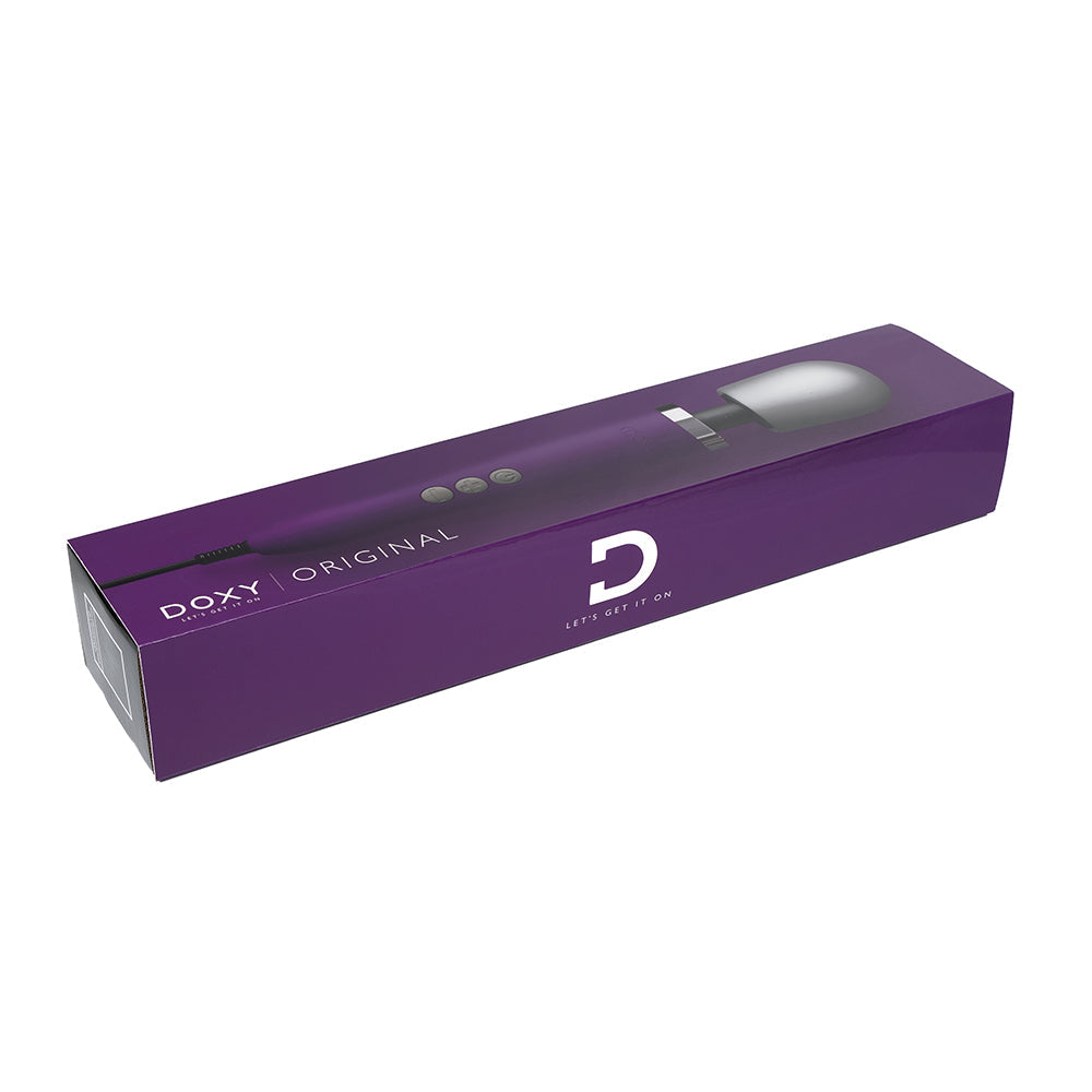 Doxy Original Massager Wand Vibrator Purple - Fantasies Boutique