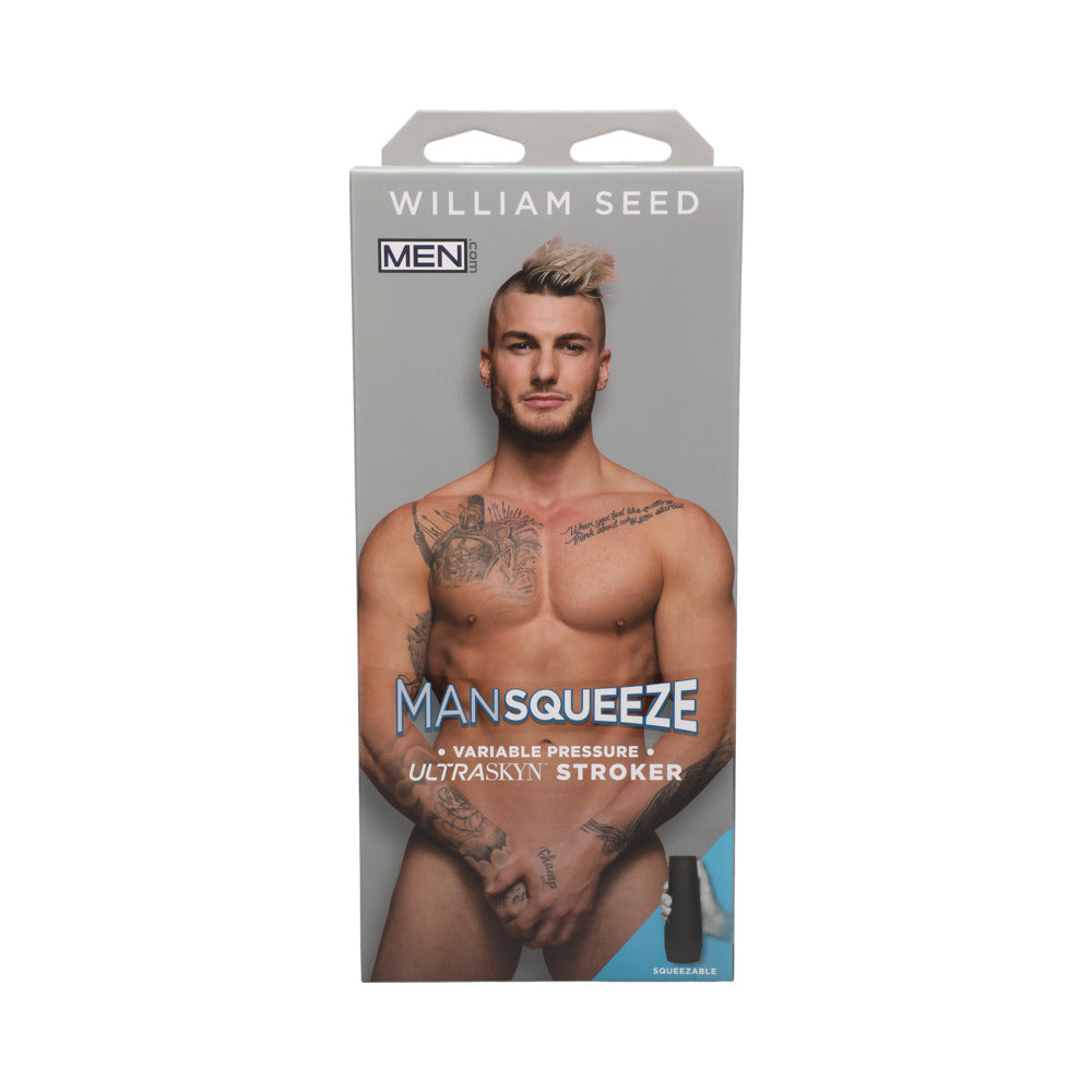 Man Squeeze - William Seed - ULTRASKYN Stroker - Ass Vanilla - Fantasies Boutique