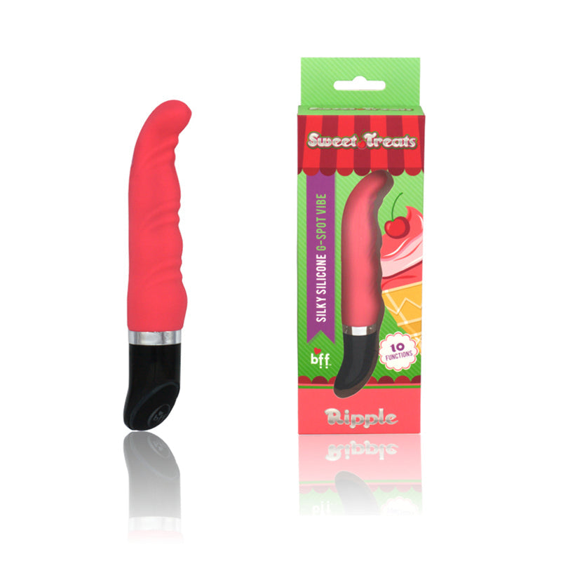BFF Sweet Treats Sili G Ripple Pink - Fantasies Boutique