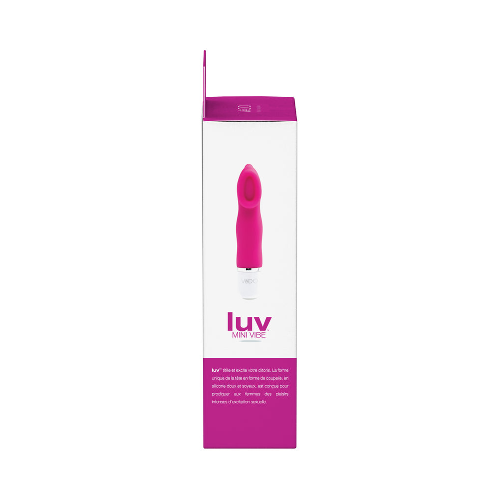 VeDO Luv Mini Vibe Hot In Bed Pink - Fantasies Boutique
