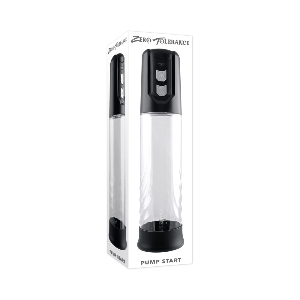 Zero Tolerance Pump Start Black - Fantasies Boutique