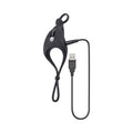Zero Tolerance Saddle Up Rechargeable Vibrating C-Ring & Girth Enhancer Silicone Black - Fantasies Boutique